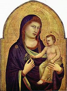 Madonna and child by Giotto (1266–1320)