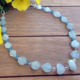 Aquamarine, Moonstone Necklace
