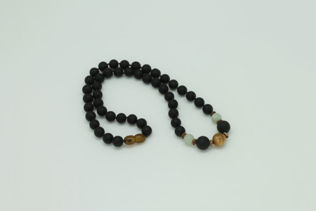 Tiger Eye Protection Necklace #3432 view 1