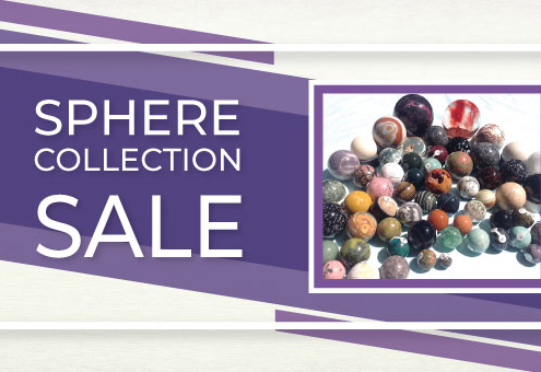 Gemstone Sphere Collection Sale