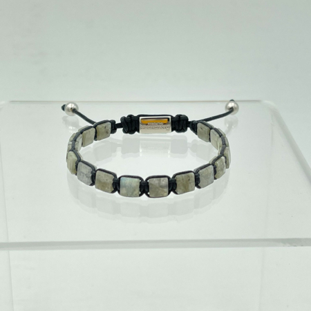 Labradorite Bracelet Flat-Bead Collection - WSSG-1011