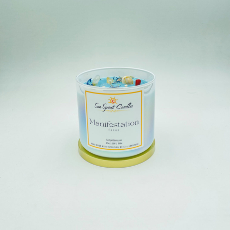 Manifestation - Focus - Scented Candle - Sun Spirit Gems & Candles