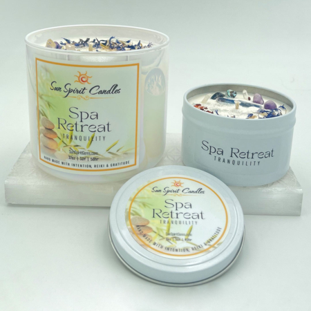 Spa Retreat - Scented Candle - Sun Spirit Candles