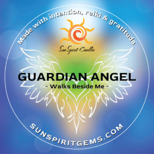Guardian Angel Scented Candle - Healing Heart Collection - Sun Spirit Candles