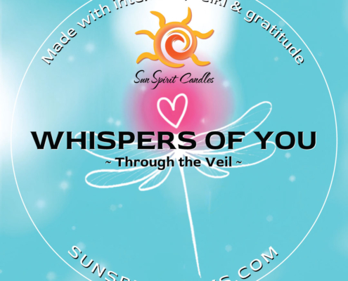 Whispers of You Scented Candle - Healing Heart Collection - Sun Spirit Candles